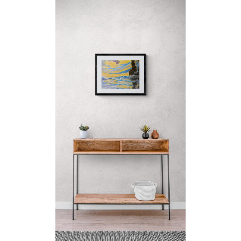 Raging Waves 002 Print by Alicia Lopez
