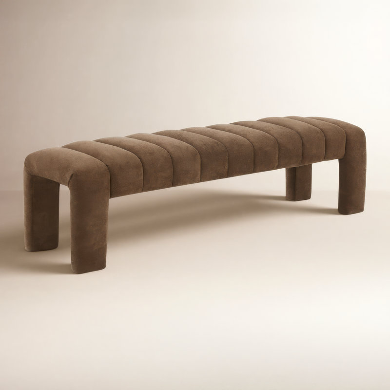 Banc rembourré Gliese, Boucle brun foncé