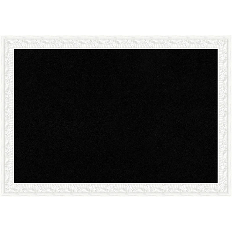 Tableau blanc en bois Bethany, tableau d'affichage en liège noir, tableau d'organisation, tableau d'affichage, Noir
