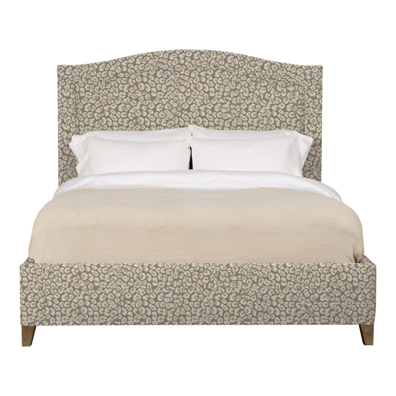 Caroline/Casey Solid Wood Bed, Ian Haze, Queen, Hampton
