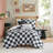 Full/Queen Checkered Comforter Set-127294232