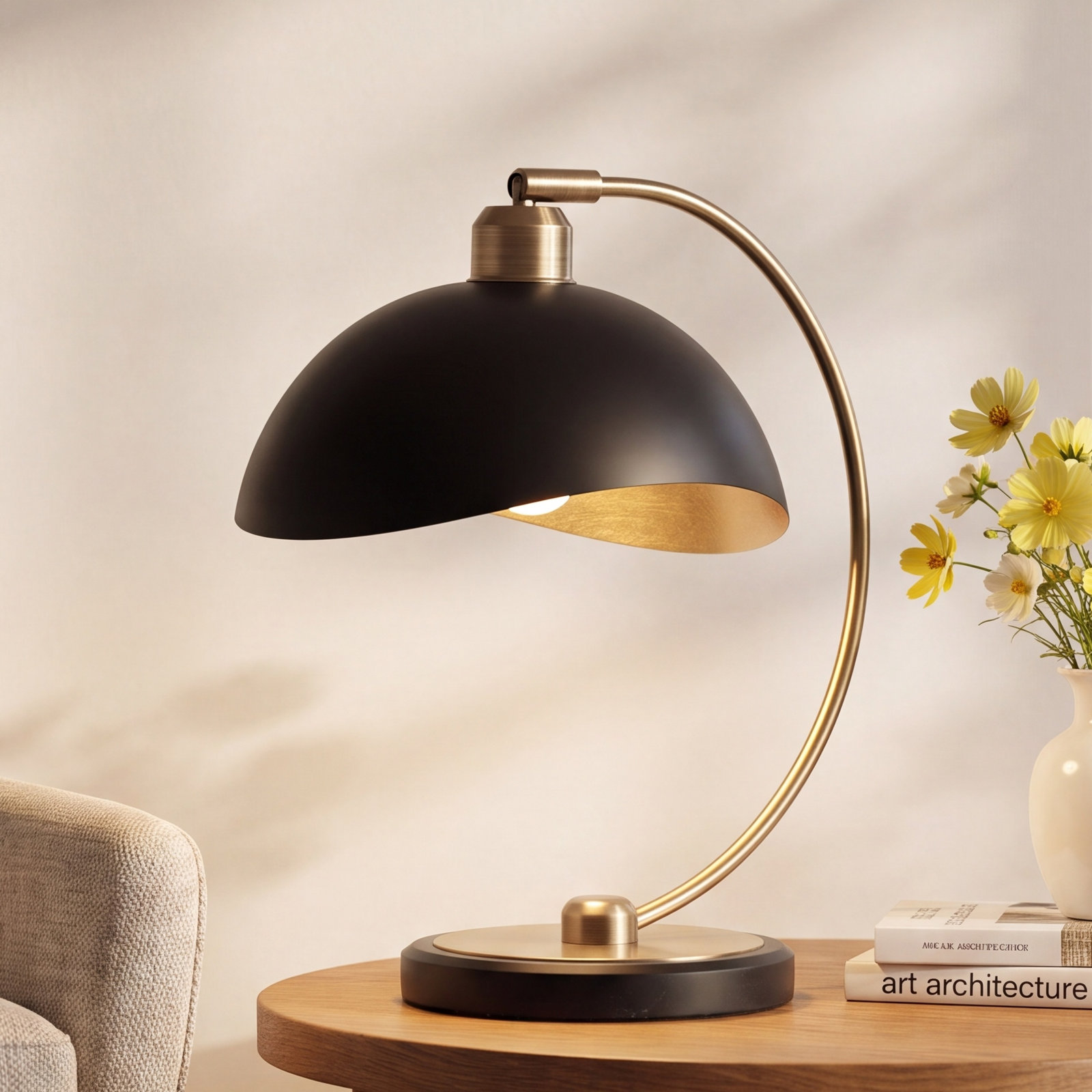 Dimmable Marble Desk Lamp