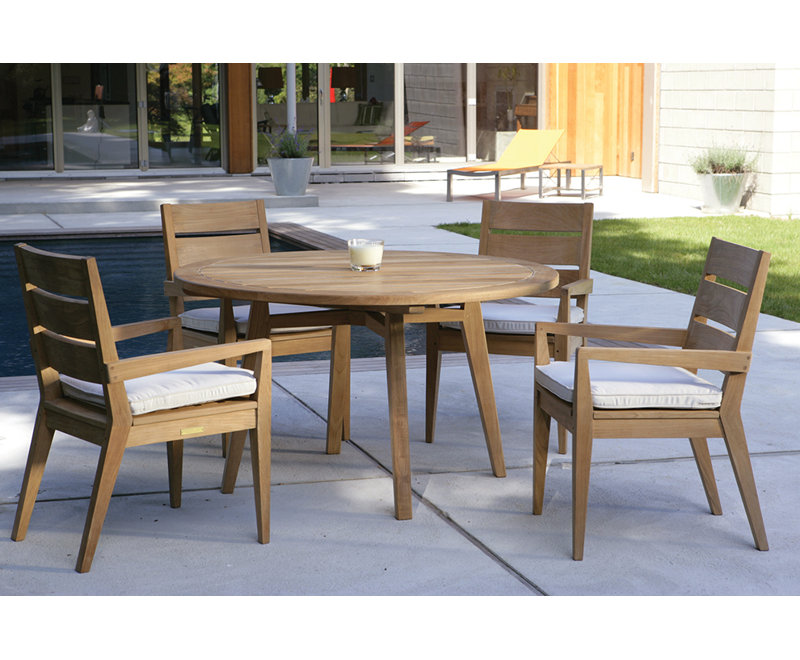Algarve Teak Patio Dining Chair