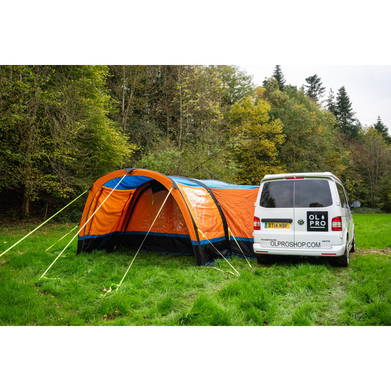 Bayle 2 Person Tent, Orange/Black/Blue