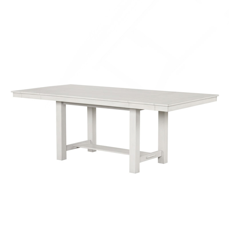 Table de salle à manger rustique en chêne blanc