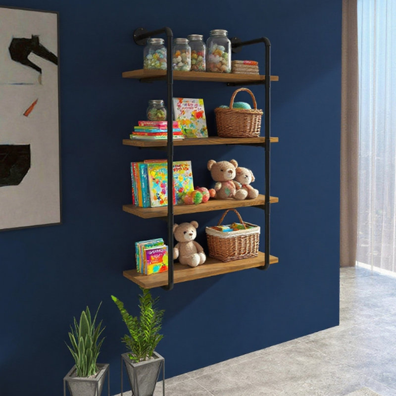 Bibliothèque murale flottante Rack
