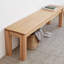 Banc en bois massif Burlywood-1699691022