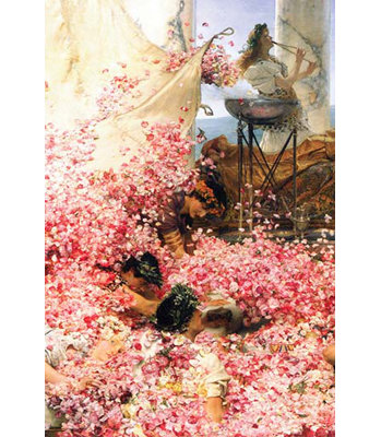 Roses d’héliogabalus-impression d’art graphique