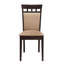 Chaise d'appoint rembourrée Aamina
