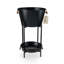 Black Beverage Tub With Stand & Tray By Twine Living®