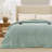 Electric Blanket - Thick Striped Flannel Electric Blanket with Dual Control, Heating with 10 Heat Settings & 10 Time Settings-118042094-118042093