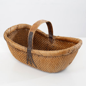 Vintage Willow Wicker Basket