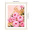 «Vibrant Roses II» par Grace Popp, impression sur bois encadrée-248534801