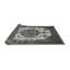 Tapis oriental noir / blanc-277493429