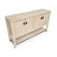 Table haute avec 4 chaises de bar et buffet-289773672