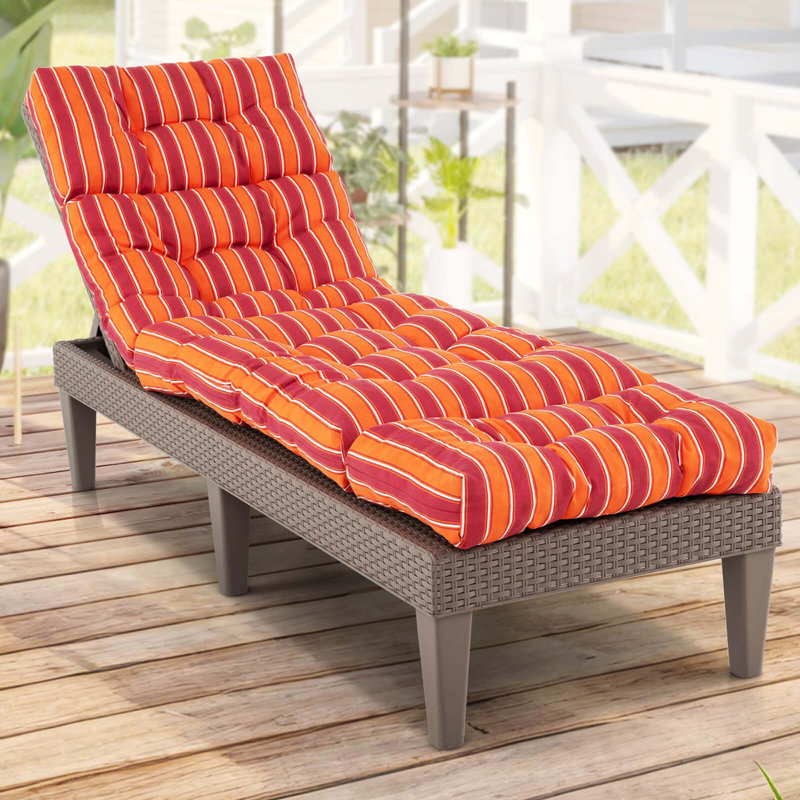 Coussin de chaise longue rembourré