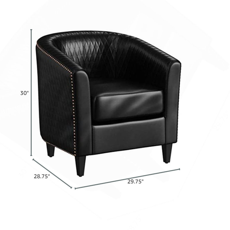 Fauteuil club Mia