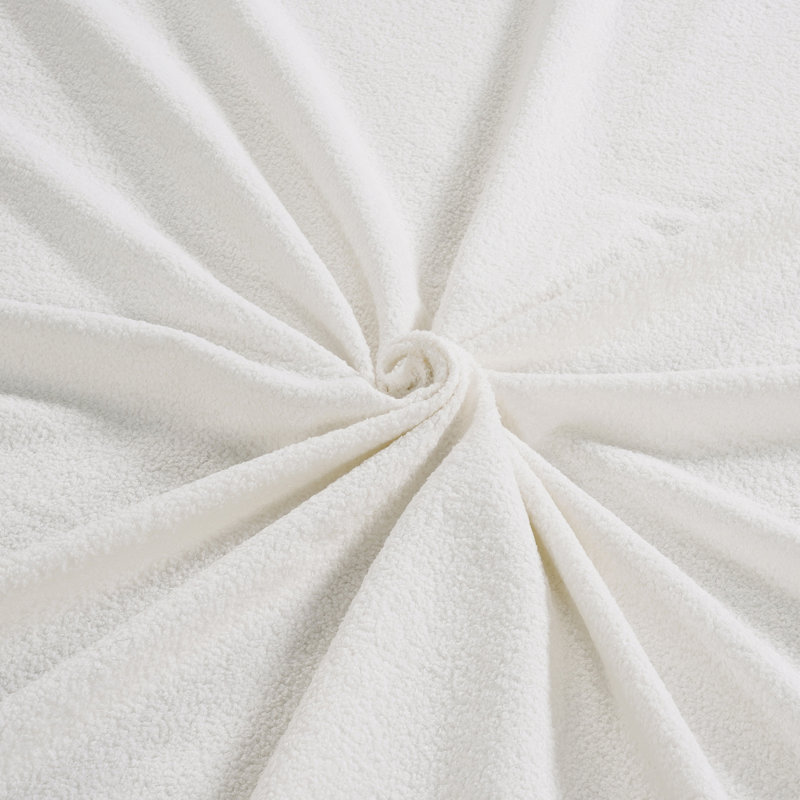 Structure de lit tête de lit Lambswool Petal, Grand