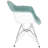 Bullsbrook Upholstered Accent Arm Chair with Metal Legs Eiffel Base Design-200428867