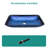 Bathroom Vessel Sink Above Counter Amber Blue Gradient Tempered Glass Bowl Square Sink For Bathroom-124005771