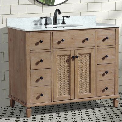 Berkely 42" Single Bathroom Vanity Set