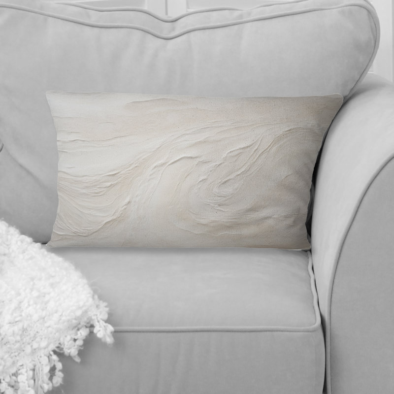 Coussin décoratif Modern Beach Beige Sand Charm I - Coastal Beach Sand