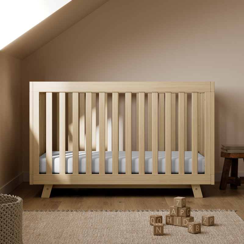 Lit de bébé convertible 3-en-1 Beckett, Bois flottant, Lit à barreaux