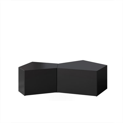Irregular Pentagon Nesting Coffee Table Set Geometric Coffee Table Set Side Table Set Cocktail Table Set Center Table Set For Living Room Bedroom Irregular Pentagon Nesting Coffee Table Set Geometric Coffee Table Set Side Table Set Cocktail Table Set Center Table Set For Living Room Bedroom