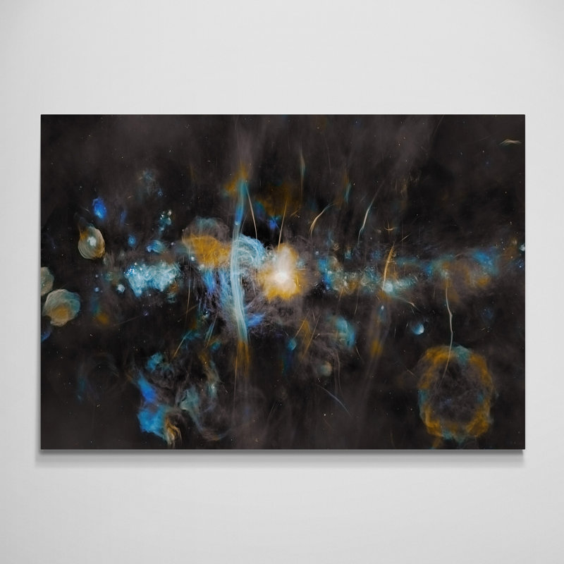 The Milky Way by MeerKAT Wall Art - Canvas Framed Print, 41 cm H x 61 cm W