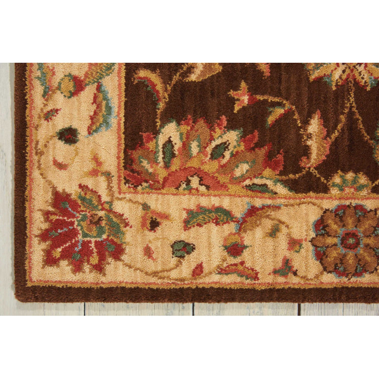 Crownover Wool Oriental Indoor Rug