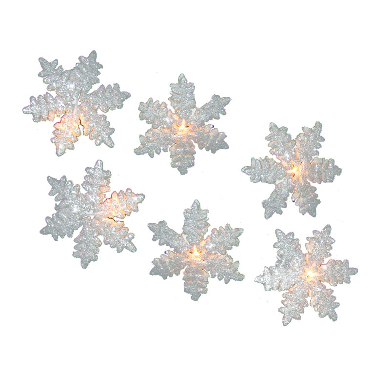 Snowflake 10 Light String Lights