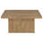 Exeter Mango Square 3-Piece Coffee Table Set
