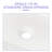 Myhomekeepers 15'' Ceramic Rectangular Bathroom Sink