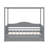 Canopy Day Bed with Trundle