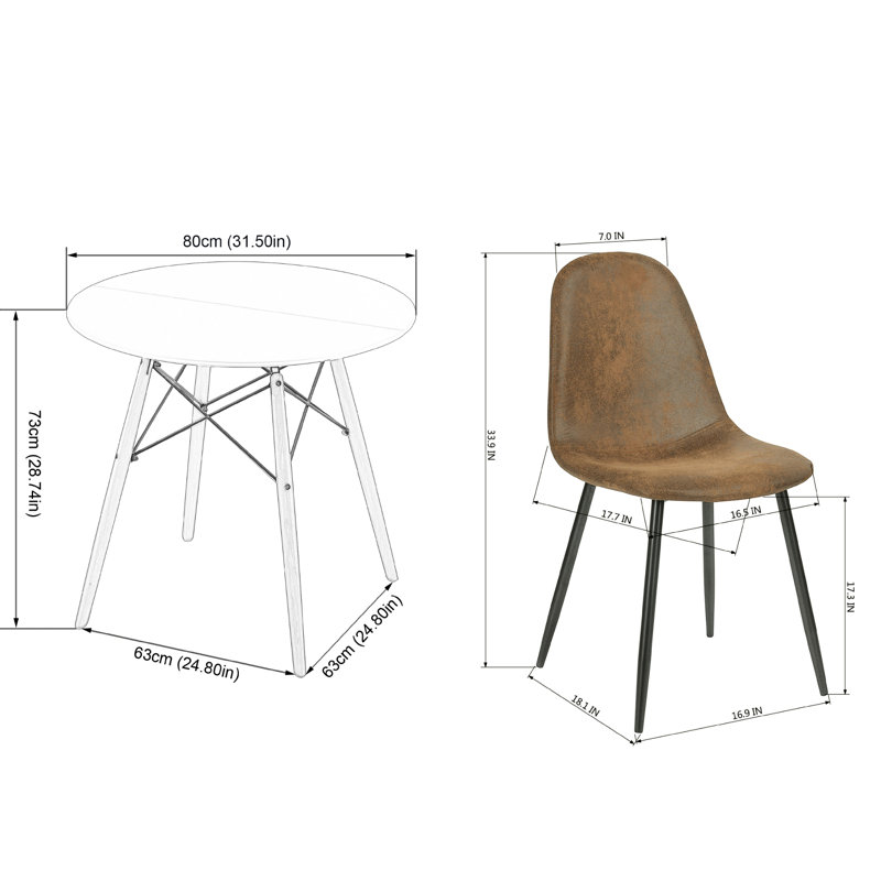Ensemble repas pour 2 personnes Johandry, Blanc