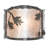 12" Wide Oak Leaf & Acorn Wall Sconce