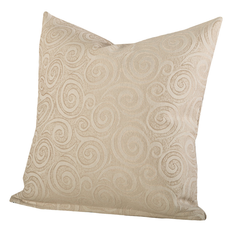 Insight Geometric Cotton Blend Reversible Throw Pillow, 26"H x 26"W