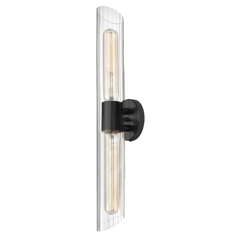 Éclairage pour meuble-lavabo 2 lumières Samantha, Noir