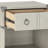 Nightstand With Double Pull-Knobs, Bedside Table
