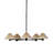 Deondria Chandelier-Jet Black