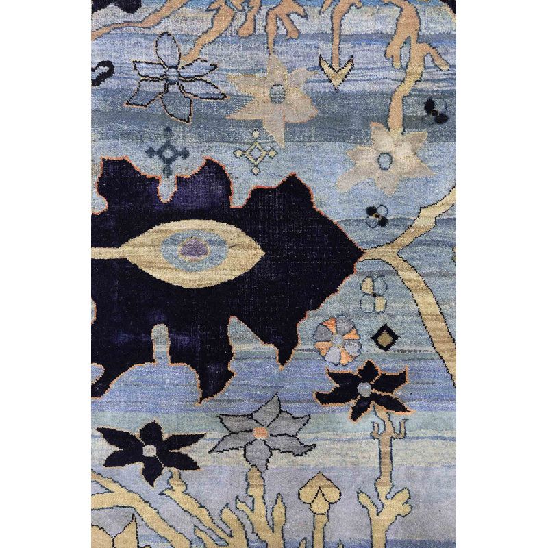 Silk Treasures One-of-a-Kind Runner 4'1" X 10'10" Area Rug