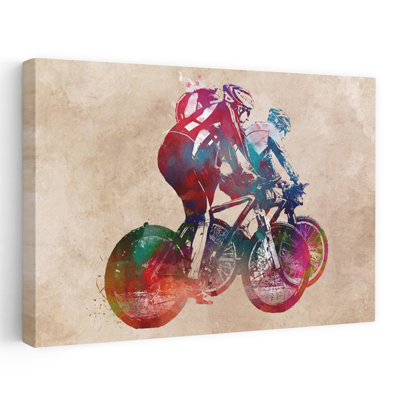 «Dynamic Cycling Art», art mural contemporain