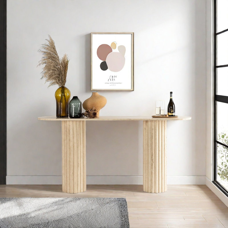 Console Modern Minimalist, H 33,46 po x l 62,99 po x P 15,75 po