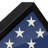 Flag Display Case Frame, Fits a Folded Flag - Composite Wood and Polished Plexiglas Cover-1442550040-1424404948