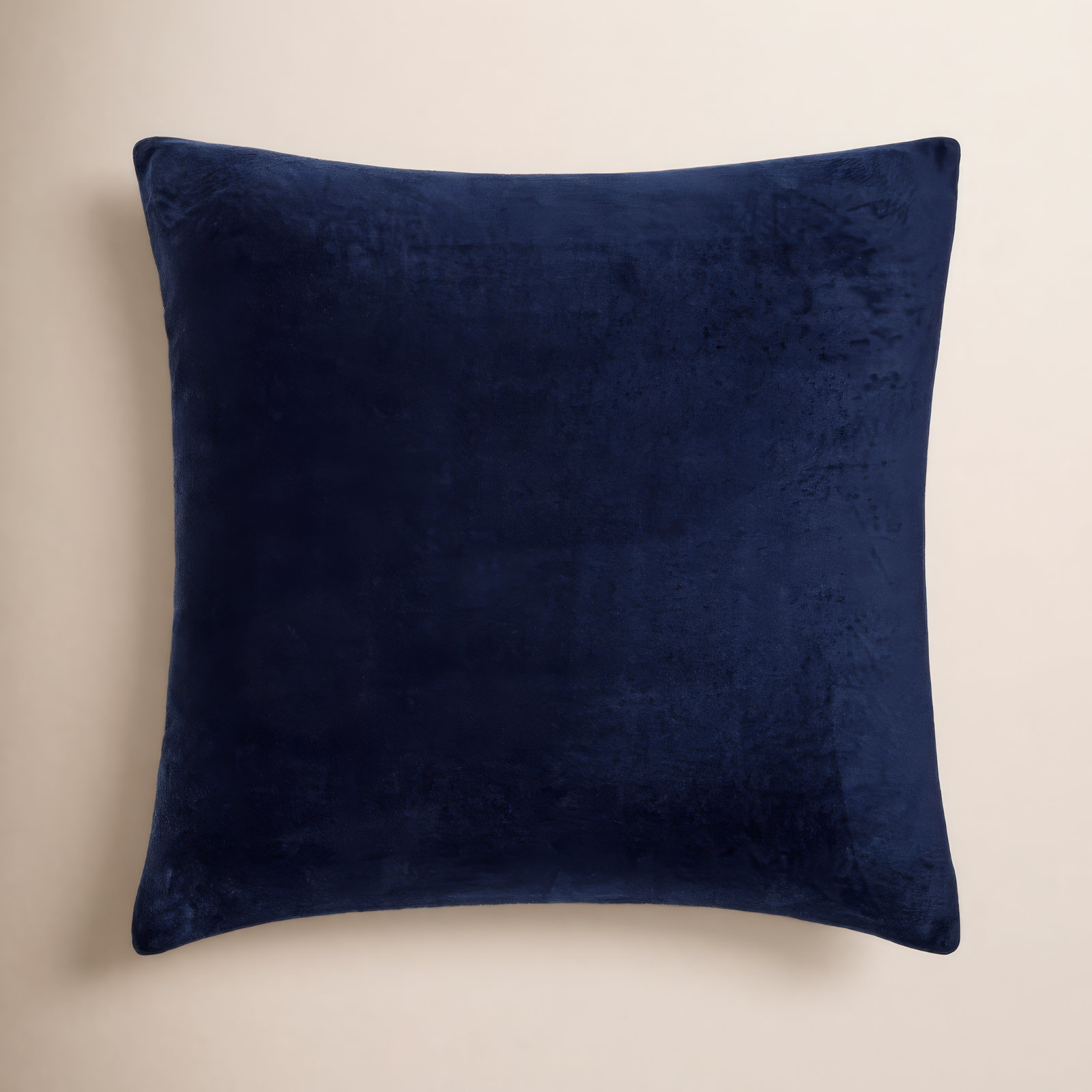 Beirne Throw Pillow, 20" x 20", Polyester/Polyfill, Dark Blue