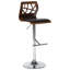Upholstered Adjustable Height Counter Stool