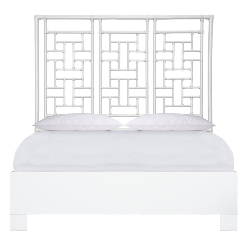 Ohana Bed, Queen, White