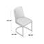 Chaise d'appoint chromée argentée Chromium-15477409