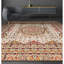 Tapis ivoire et brun noué à la main de haute qualité