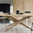 Modern Simple Rectangular Solid Wood Dining Table